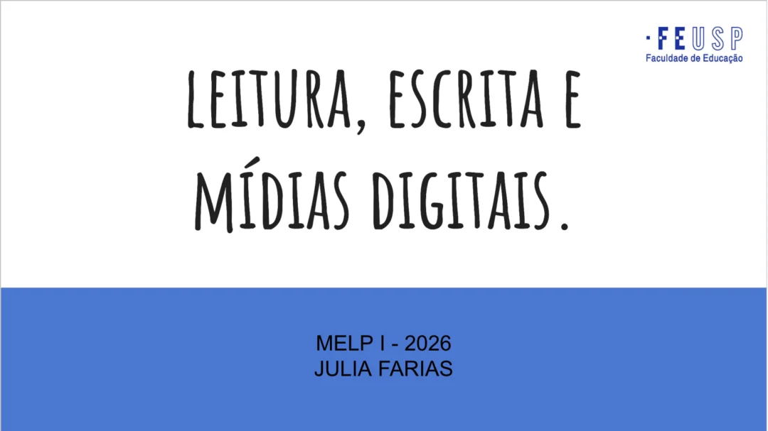 Aula na graduação da FEUSP
